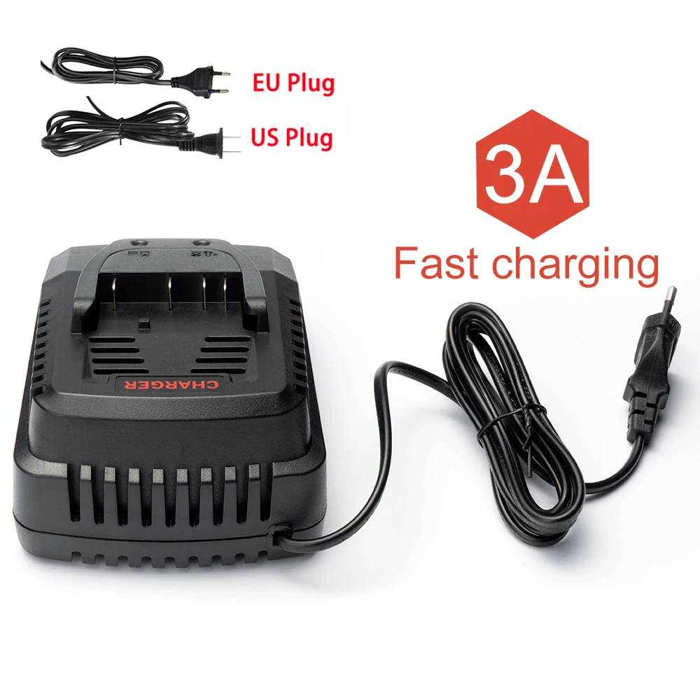 18V 3A Li-ion battery charger for Bosch BAT609 BAT609G BAT618 BAT618G AL1860CV AL1814CV AL1820CV 14.4V 18V 1.6A
18V 3A Li-ion battery charger for Bosch BAT609 BAT609G BAT618 BAT618G AL1860CV AL1814CV AL1820CV 14.4V 18V 1.6A