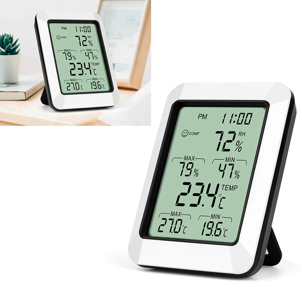 Thermometer Hygrometer 11cm*8cm Humidity Meter 4.3x3.14inch AAABatteries Indoor Outdoor Electronic Temperature
Thermometer Hygrometer 11cm*8cm Humidity Meter 4.3x3.14inch AAABatteries Indoor Outdoor Electronic Temperature