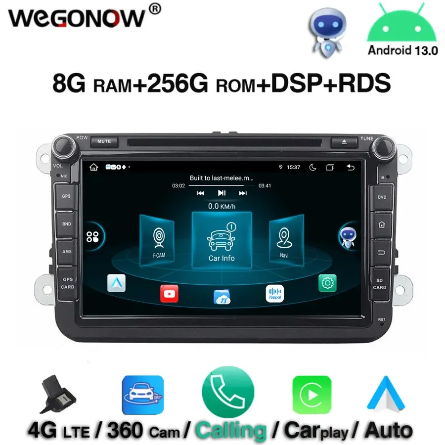 Carplay 360 IPS Android 13.0 8GB RAM 8 Core 256GB ROM Car DVD Player GPS map RDS Radio tuner wifi Bluetooth5.0 for VW Seat Skoda
Carplay 360 IPS Android 13.0 8GB RAM 8 Core 256GB ROM Car DVD Player GPS map RDS Radio tuner wifi Bluetooth5.0 for VW Seat Skoda