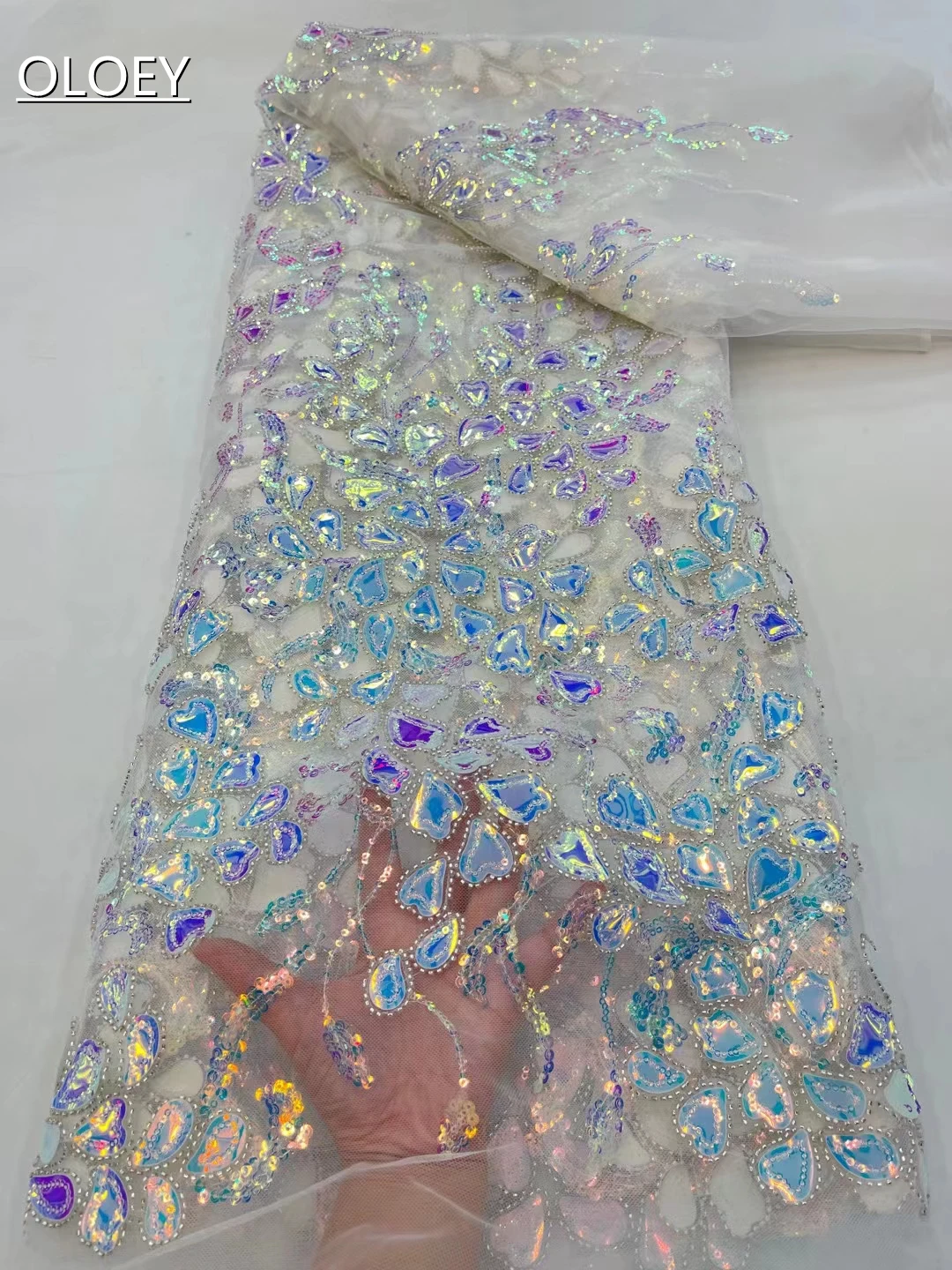 Hing-End Luxury French Embroidery Groom Lace Fabric African Nigerian With Sequins Fabric For Wedding Dress JJ8756
Hing-End Luxury French Embroidery Groom Lace Fabric African Nigerian With Sequins Fabric For Wedding Dress JJ8756