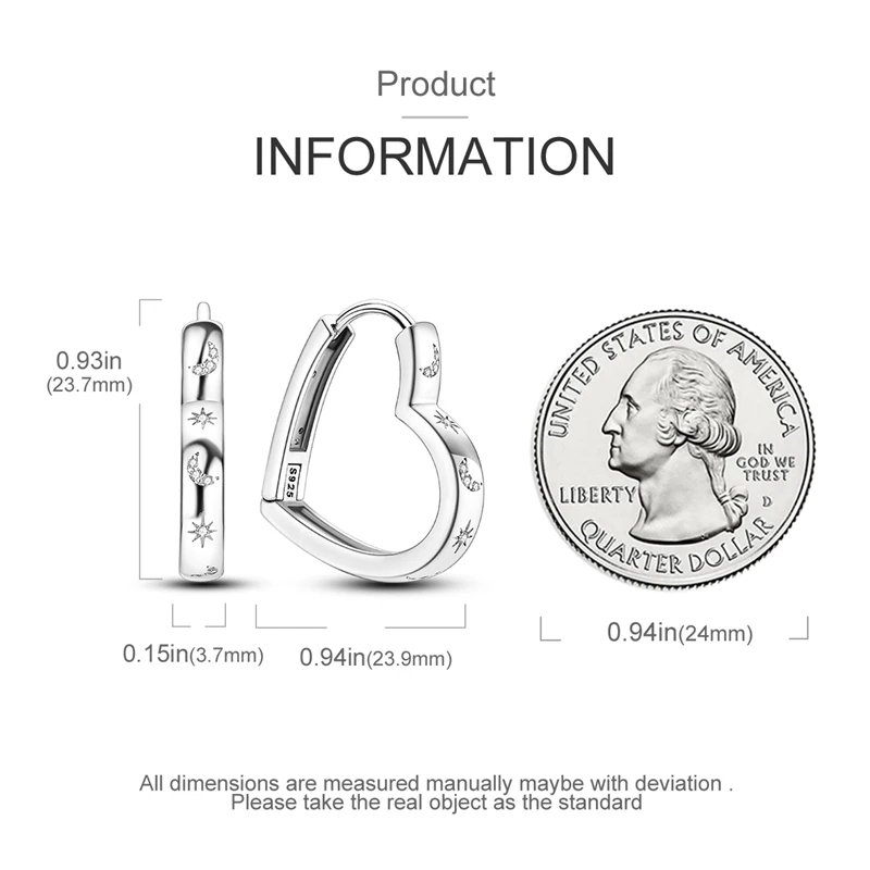 New Earrings 100% Genuine 925 Sterling Silver Women Hoop Earring Women's Wedding Engagement Girlfriend Wife Birthday Gift 54 Mallzona Scabf7ce151f64b888a877d399c5d6058M New Earrings 100% Genuine 925 Sterling Silver Women Hoop Earring Women's Wedding Engagement Girlfriend Wife Birthday Gift Mallzona