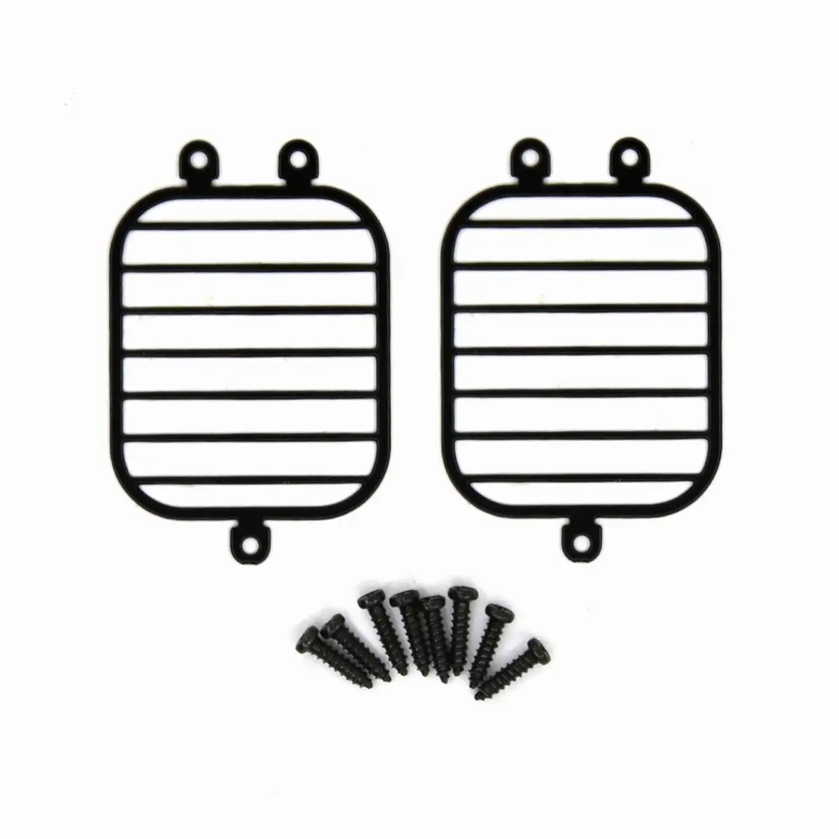 2Pcs Headlight Lampshade Metal Front Lamp Protective Grille Net Cover for 1/10 RC Crawler Car TRX6 G63 TRX4 G500
2Pcs Headlight Lampshade Metal Front Lamp Protective Grille Net Cover for 1/10 RC Crawler Car TRX6 G63 TRX4 G500