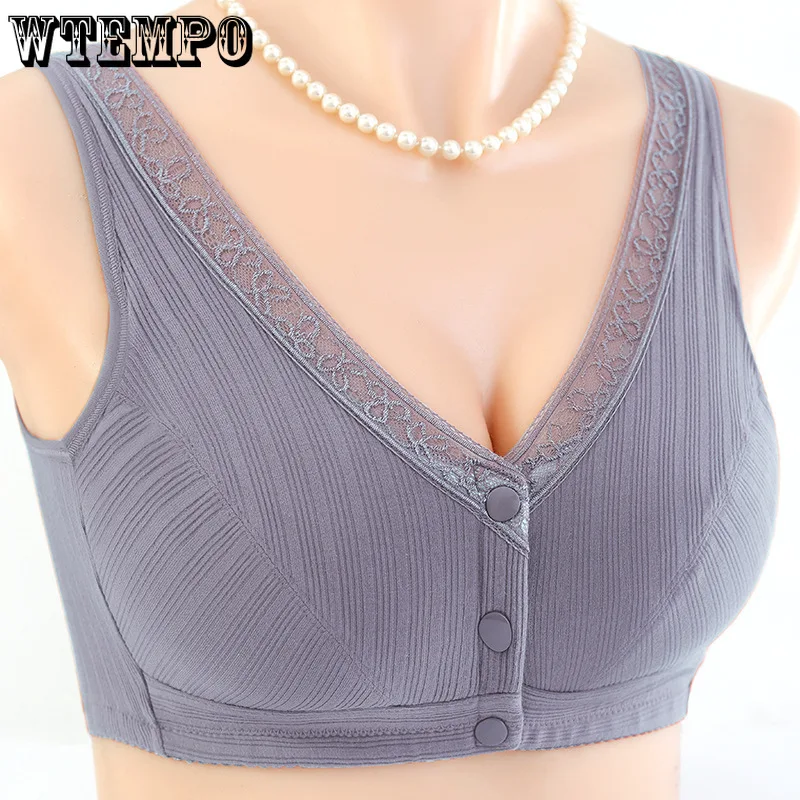 Front Closure Bras for Women Comfortable Breathable Plus Size Elderly Bra Convenient Tank Top Gathered Push Up Bra Dropshipping
Front Closure Bras for Women Comfortable Breathable Plus Size Elderly Bra Convenient Tank Top Gathered Push Up Bra Dropshipping