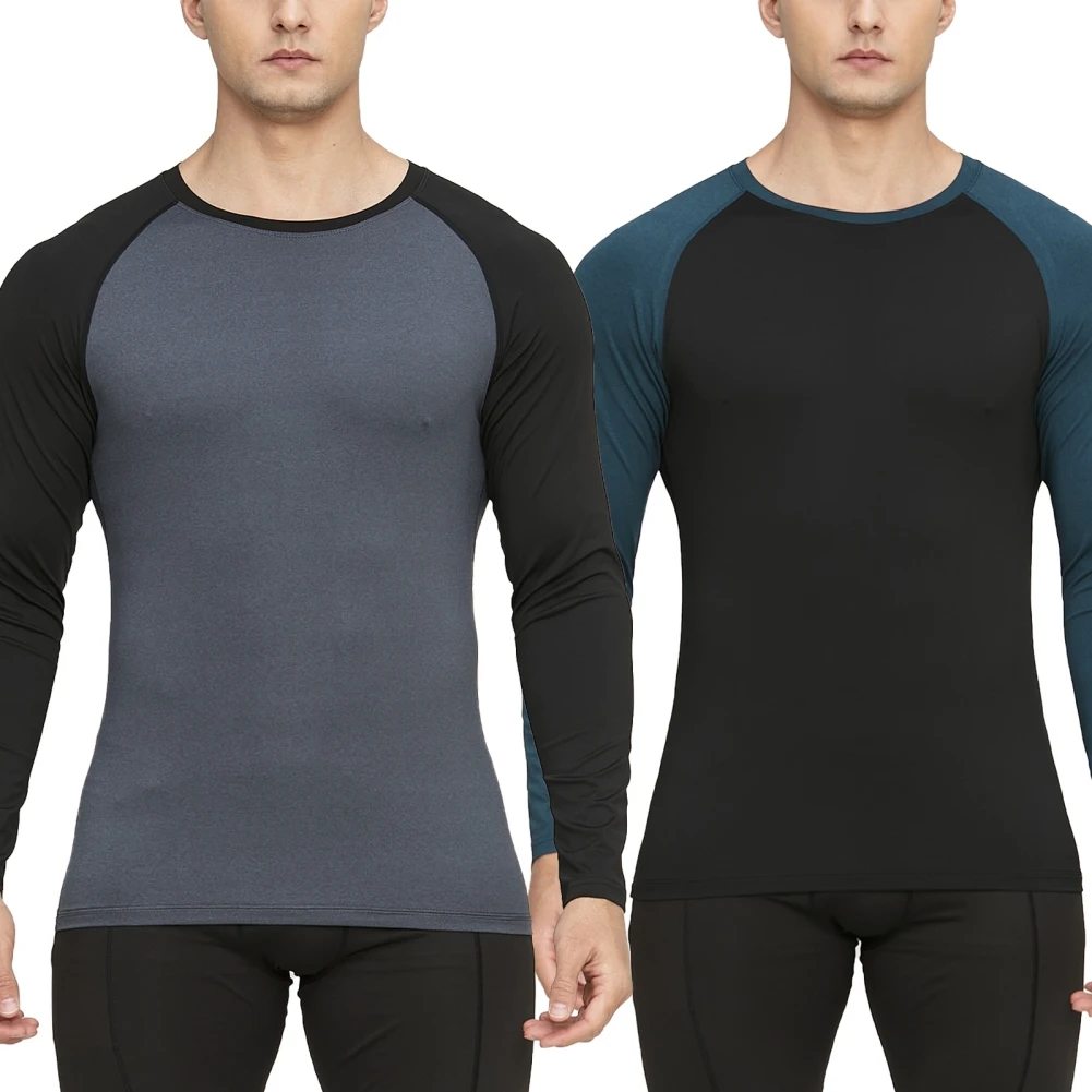 

Men Spring And Autumn Quick Drying Breathable Basketball Running Long Sleeve Moisture Wicking SweatIng Wide Shoulders T-shirts