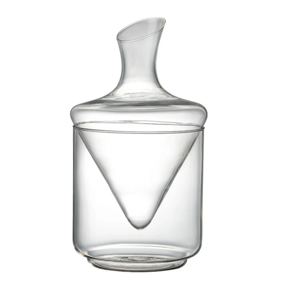 Wine Decanter Set Wine Decanter with Ice Bucket Lead-Free Crystal Glass Blown Hand Perfect for Home Bar and Parties
Wine Decanter Set Wine Decanter with Ice Bucket Lead-Free Crystal Glass Blown Hand Perfect for Home Bar and Parties