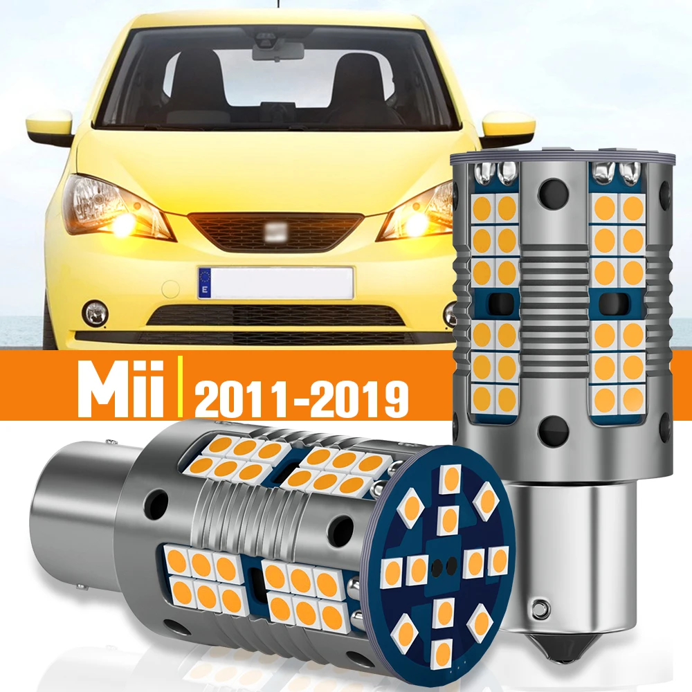 

2pcs LED Turn Signal Light For Seat Mii 2011-2019 2012 2013 2014 2015 2016 2017 2018 Accessories Canbus Lamp