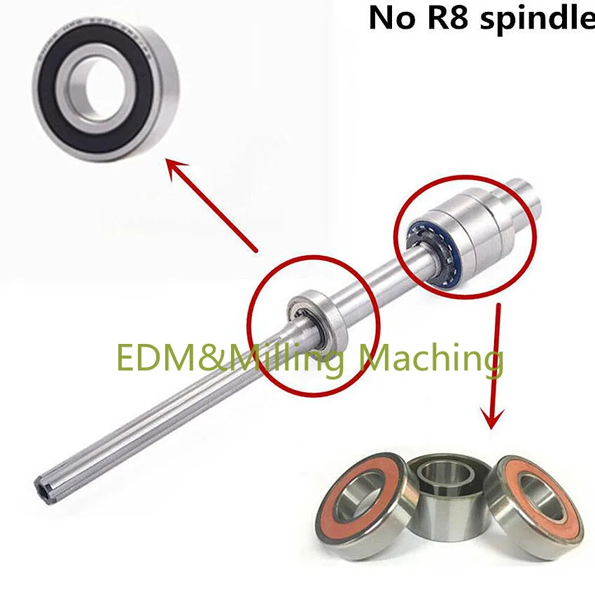 CNC Milling Machine Part R8 Spindle Bearings 7207DB + 6206 For BRIDGEPORT Mill Tool
CNC Milling Machine Part R8 Spindle Bearings 7207DB + 6206 For BRIDGEPORT Mill Tool