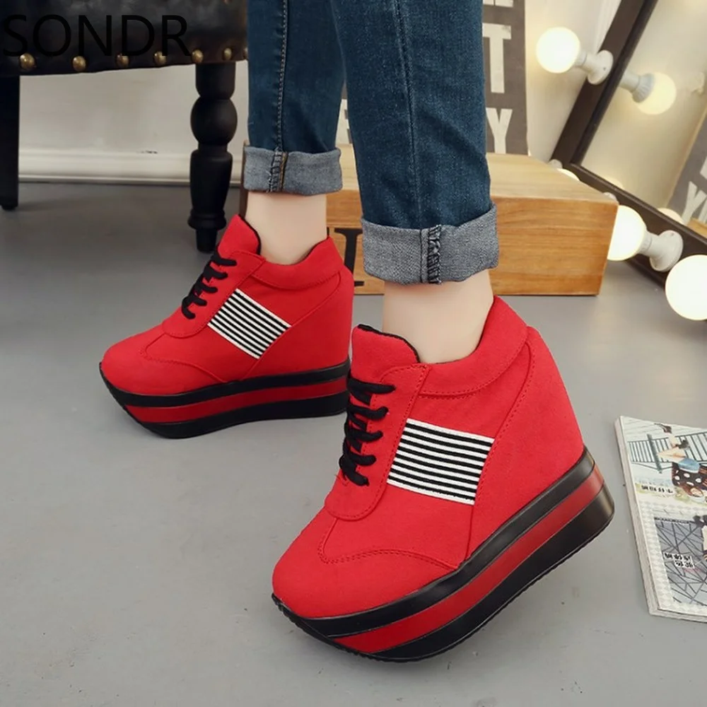 Womens Platform Sneakers Wedge High Hidden Heel Match Colors Lace Up Sport Shoes Girls 3Colors New 2022
Womens Platform Sneakers Wedge High Hidden Heel Match Colors Lace Up Sport Shoes Girls 3Colors New 2022