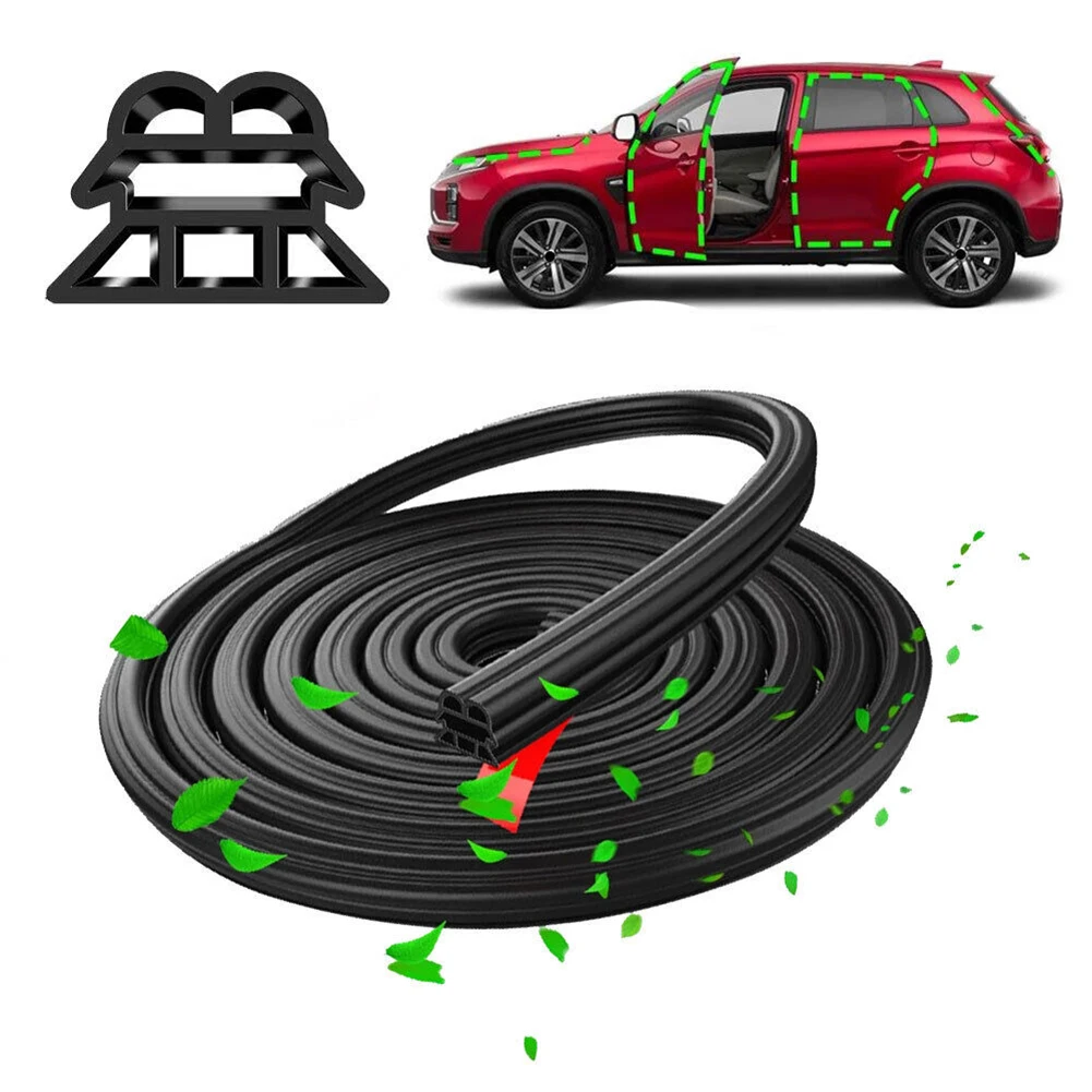 3-Layer Rubber 11mm X 9mm 1pc Brand New Car Door Seal Strips Seal Strip Accessories Sound Insulation Weatherstrip
3-Layer Rubber 11mm X 9mm 1pc Brand New Car Door Seal Strips Seal Strip Accessories Sound Insulation Weatherstrip