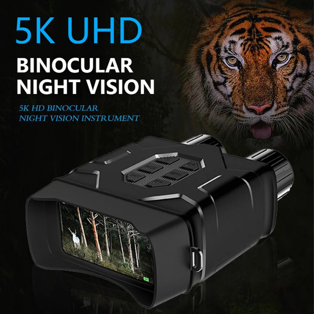 NV016 300M Infrared WIFI Binoculars Night Vision 4 Inch 5K UHD 52MP 10X Digital Zoom Binocular Telescope for Hunting Camping
NV016 300M Infrared WIFI Binoculars Night Vision 4 Inch 5K UHD 52MP 10X Digital Zoom Binocular Telescope for Hunting Camping
