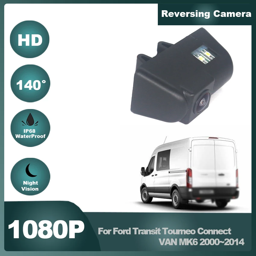 

CCD HD Fisheye Rear View Camera For Ford Transit Tourneo Connect VAN MK6 2000~2013 2014 Car Reverse Parking Backup Monitor