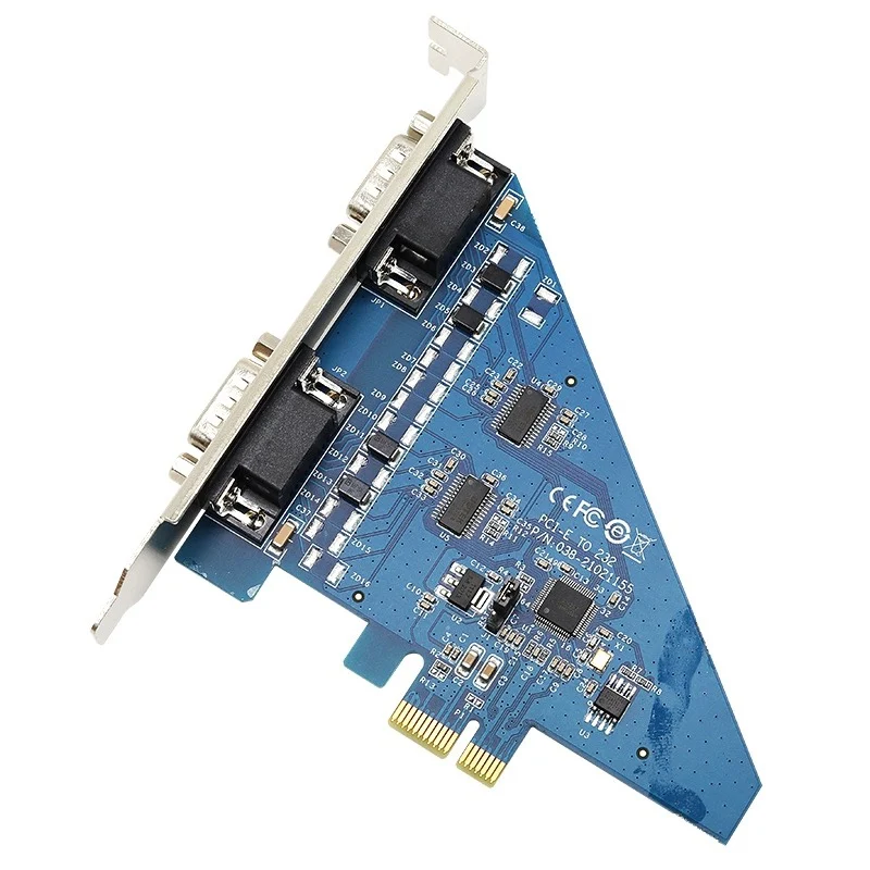 

UT-7912 PCI-E To 2-port RS232 Serial Card Desktop Industrial Computer Communication Expansion Card