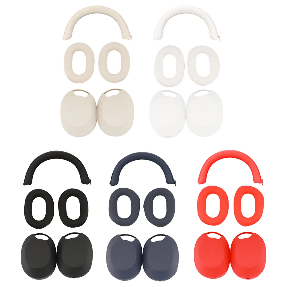 Customizable Colors Silicone Protective Cover for Sony WH 1000XM5 Black Red White Deep Blue Meter White options
Customizable Colors Silicone Protective Cover for Sony WH 1000XM5 Black Red White Deep Blue Meter White options