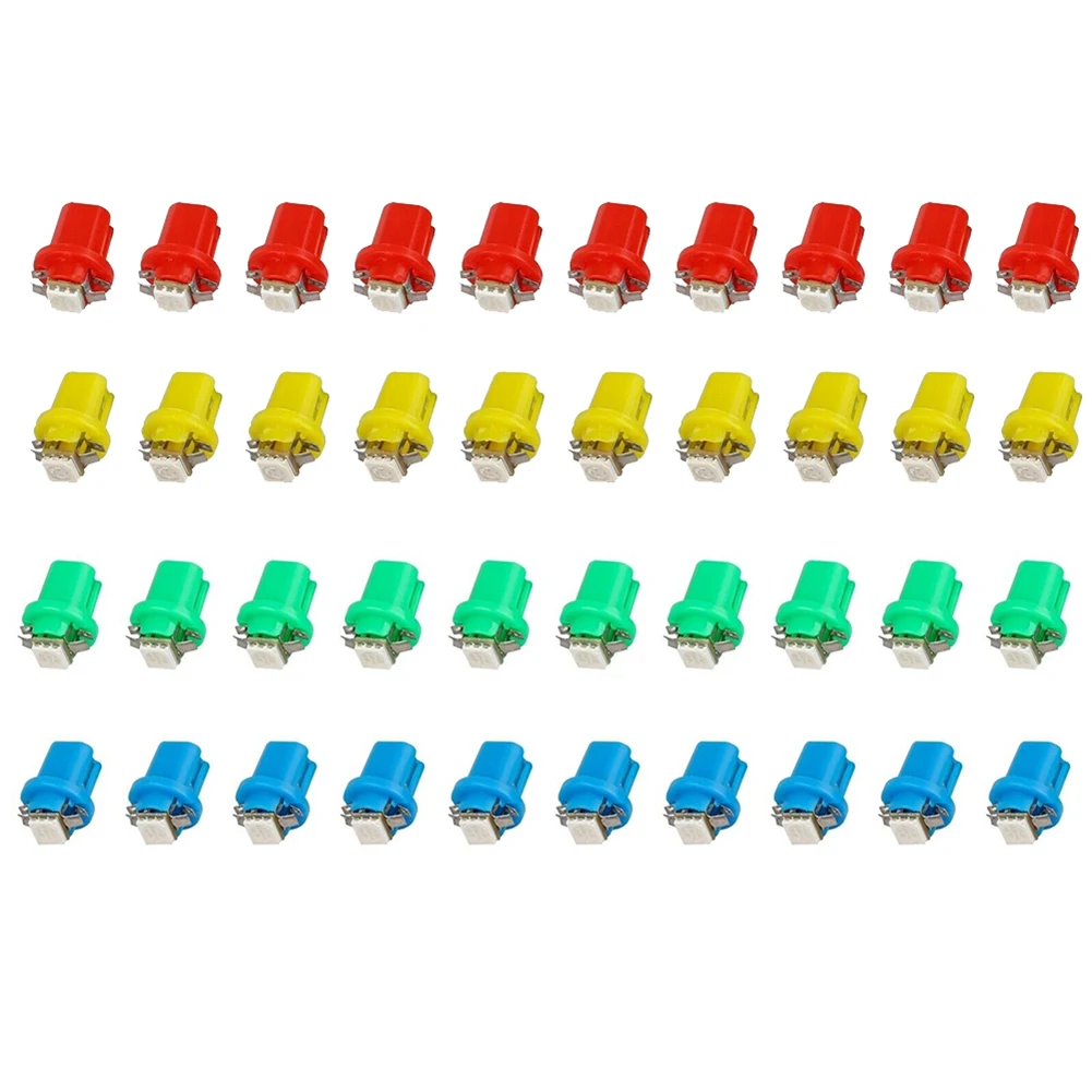 10 Pcs Universal T5 B8.5D 5050 SMD Car LED Dashboard Dash Lamp Instrument Light Bulbs Automobiles Accessories
10 Pcs Universal T5 B8.5D 5050 SMD Car LED Dashboard Dash Lamp Instrument Light Bulbs Automobiles Accessories