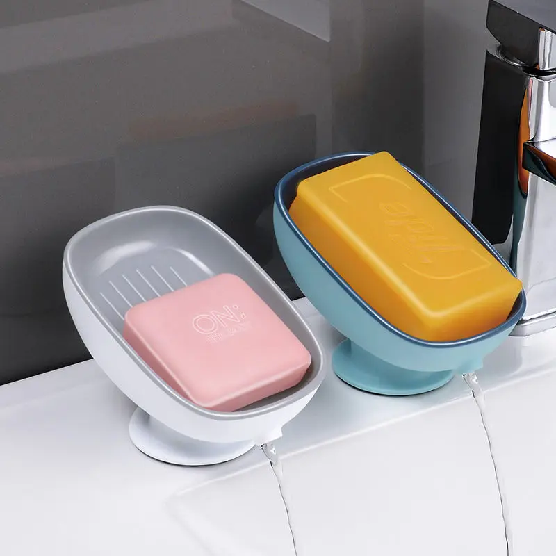 Perforated Free Soap Box Creative Draining Soap Storage Rack Punch Free Suction Cup
Perforated Free Soap Box Creative Draining Soap Storage Rack Punch Free Suction Cup