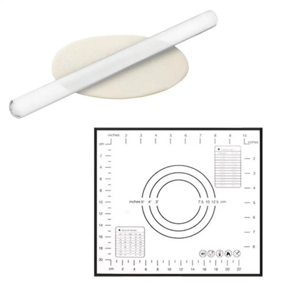 Kitchen Cooking Easy To Knead The Actual Kitchen Gadgets Cookie Roller Save Time Silicone Pad Multipurpose Efficient Rolling Pin
Kitchen Cooking Easy To Knead The Actual Kitchen Gadgets Cookie Roller Save Time Silicone Pad Multipurpose Efficient Rolling Pin