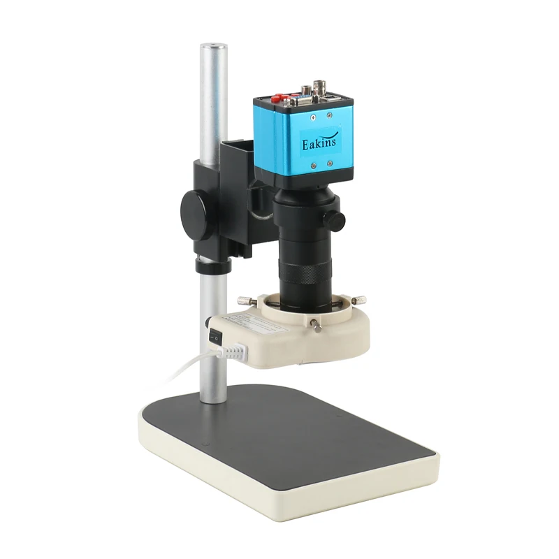 1080P FHD VGA USB 2.0MP CCD Digital Industrial Microscope Camera BNC AV US+100X C-Mount Lens+56 LED Ring Light+Stand Holder
1080P FHD VGA USB 2.0MP CCD Digital Industrial Microscope Camera BNC AV US+100X C-Mount Lens+56 LED Ring Light+Stand Holder