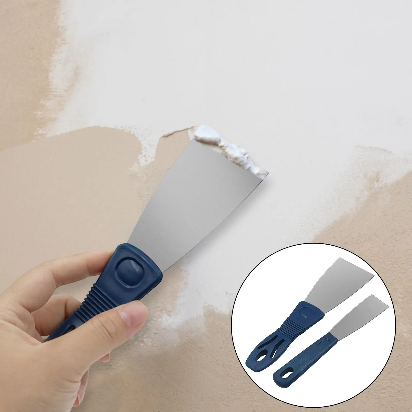 Putty Tool High Carbon Steel Tool Cleaning Tool Flexible Paint Tool for Applying Putty, Plaster, Cement Repairing Drywall
Putty Tool High Carbon Steel Tool Cleaning Tool Flexible Paint Tool for Applying Putty, Plaster, Cement Repairing Drywall