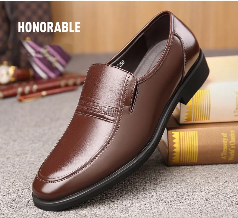 STRONGSHEN Italian Men Leather Shoes Warm Height Increase 6CM Loafers Dress Moccasins Breathable Slip on Driving Shoes Size 48 STRONGSHEN Italian Men Leather Shoes Warm Height Increase 6CM Loafers Dress Moccasins Breathable Slip on Driving Shoes Size 48