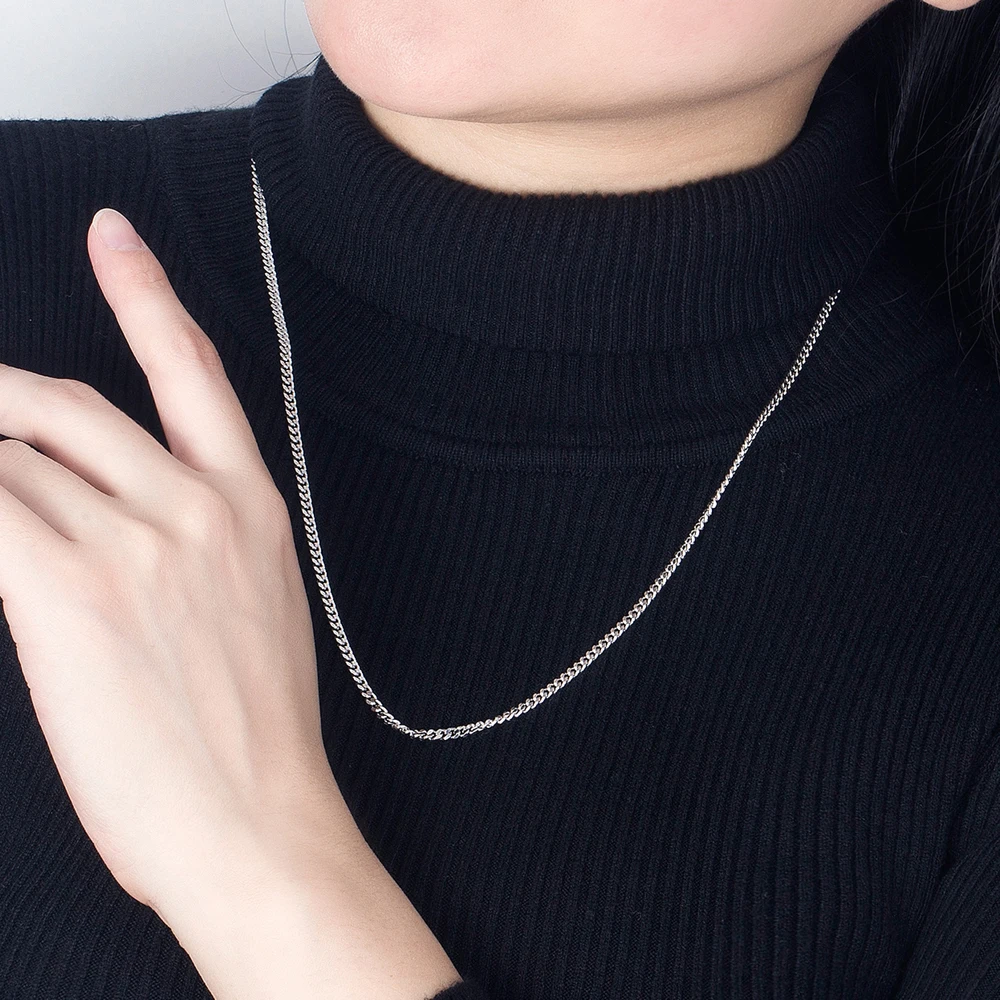 Fashion Temperament Cuban Chains Necklace for Men's 925 Sterling Silver Long Chain Choker Men Collar on Necklace Pendant 6 Mallzona Scade56b8496c4bf0b899d86e12ee8c99u Fashion Temperament Cuban Chains Necklace for Men's 925 Sterling Silver Long Chain Choker Men Collar on Necklace Pendant Mallzona