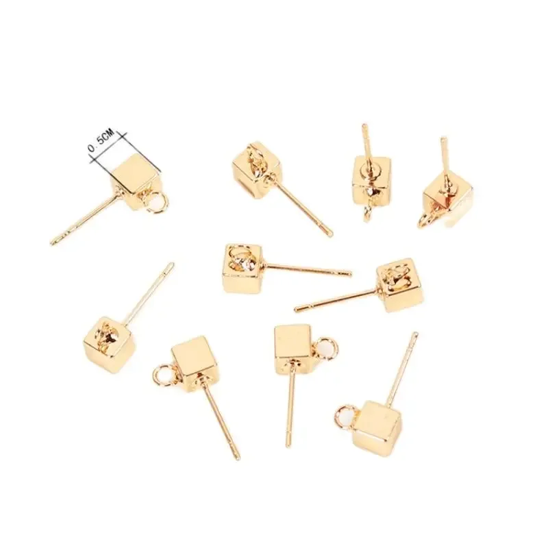 10pcs Imitation Pearls Square Stud Earrings Making Accessories Can Hanging Pendants Women Girls DIY Jewelry Findings Wholesale
10pcs Imitation Pearls Square Stud Earrings Making Accessories Can Hanging Pendants Women Girls DIY Jewelry Findings Wholesale