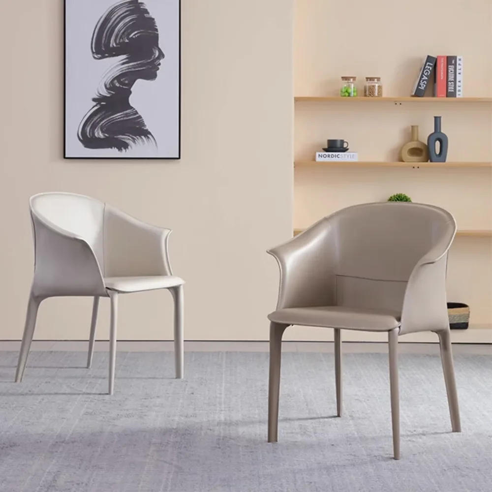 Sitting Room Sofa Armchair Designer Weddings Nordic Leather Handle Dining Chairs Waiting Banquet Cadeira Dining Room Furniture
Sitting Room Sofa Armchair Designer Weddings Nordic Leather Handle Dining Chairs Waiting Banquet Cadeira Dining Room Furniture