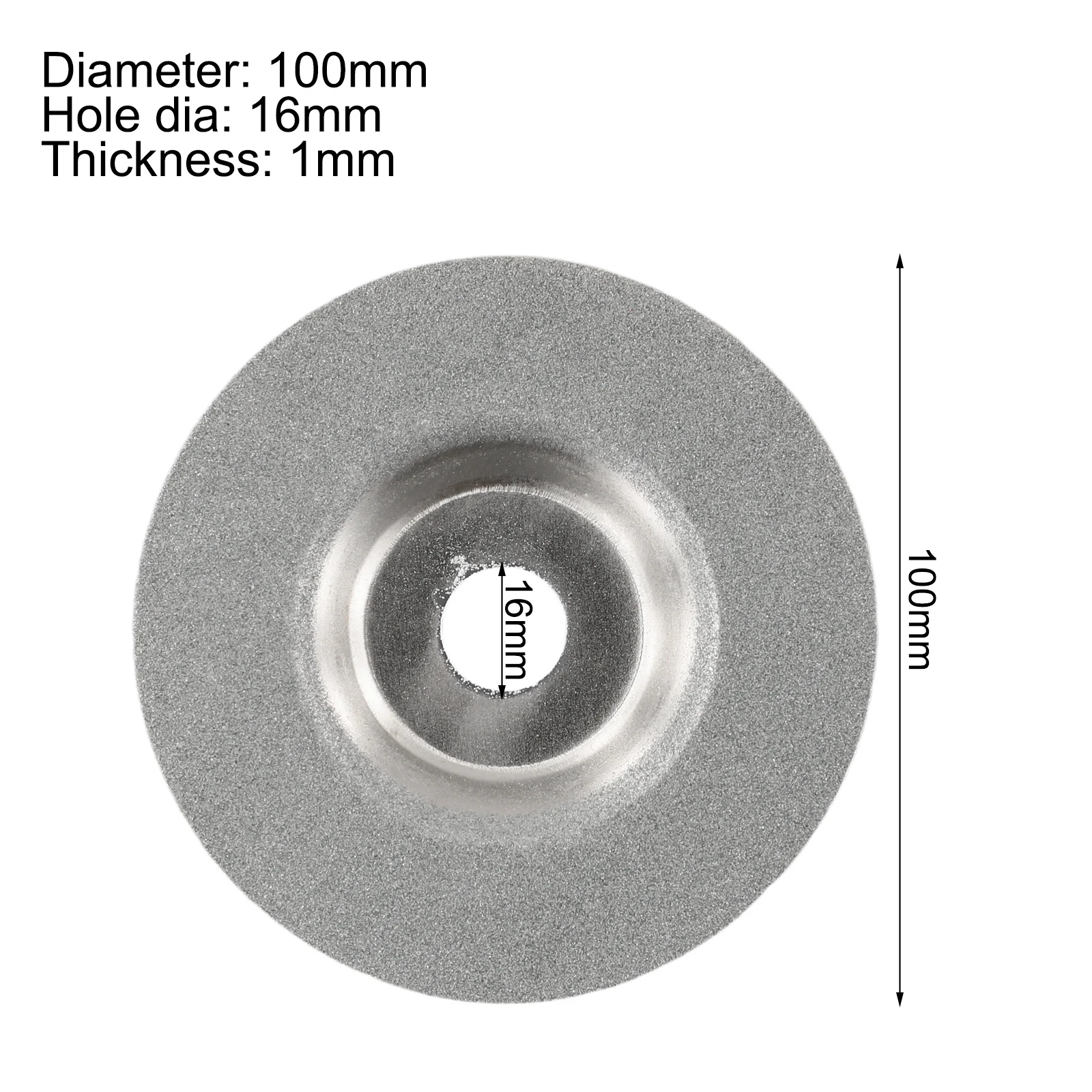 Diamond Grinding Disc Abrasive Tools Anti-shock CNC Rotary Silver Supplies Tool Wheel 1* 100mm Ceramics Cut Off
Diamond Grinding Disc Abrasive Tools Anti-shock CNC Rotary Silver Supplies Tool Wheel 1* 100mm Ceramics Cut Off