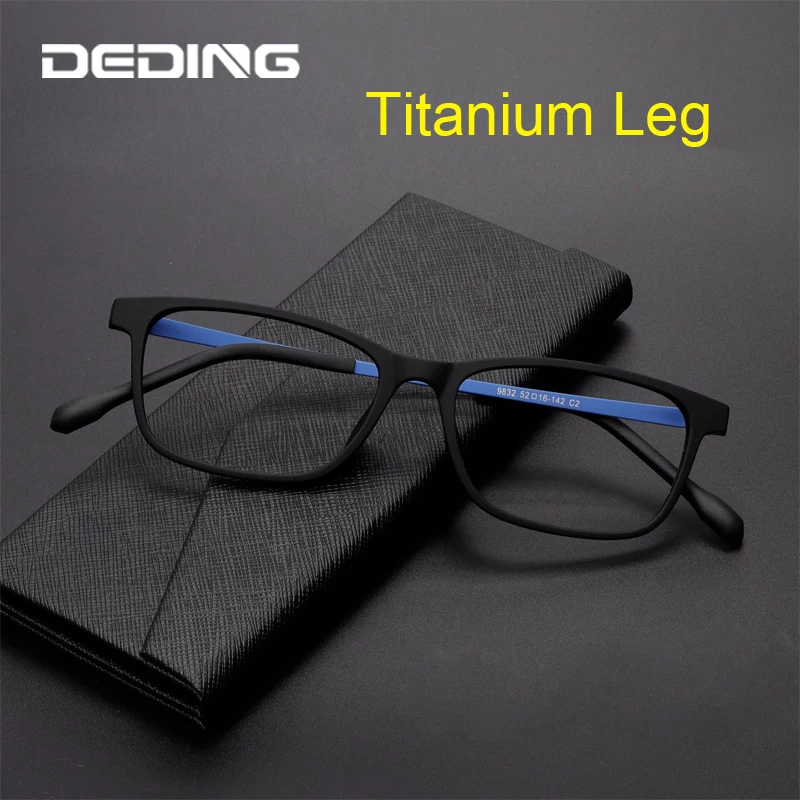 Ultralight Titanium & TR90 Glasses Frame Men Women Myopia Hyperopia Optical Eyeglasses Rectangle Prescription Eyewear DD1630
Ultralight Titanium & TR90 Glasses Frame Men Women Myopia Hyperopia Optical Eyeglasses Rectangle Prescription Eyewear DD1630