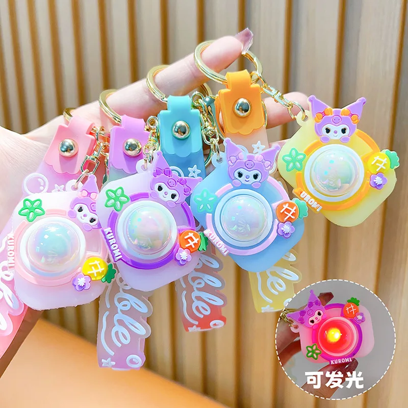 Cartoon Koulomi flash camera cute car soft plastic pendant couple bag cute key chain pendant.
Cartoon Koulomi flash camera cute car soft plastic pendant couple bag cute key chain pendant.