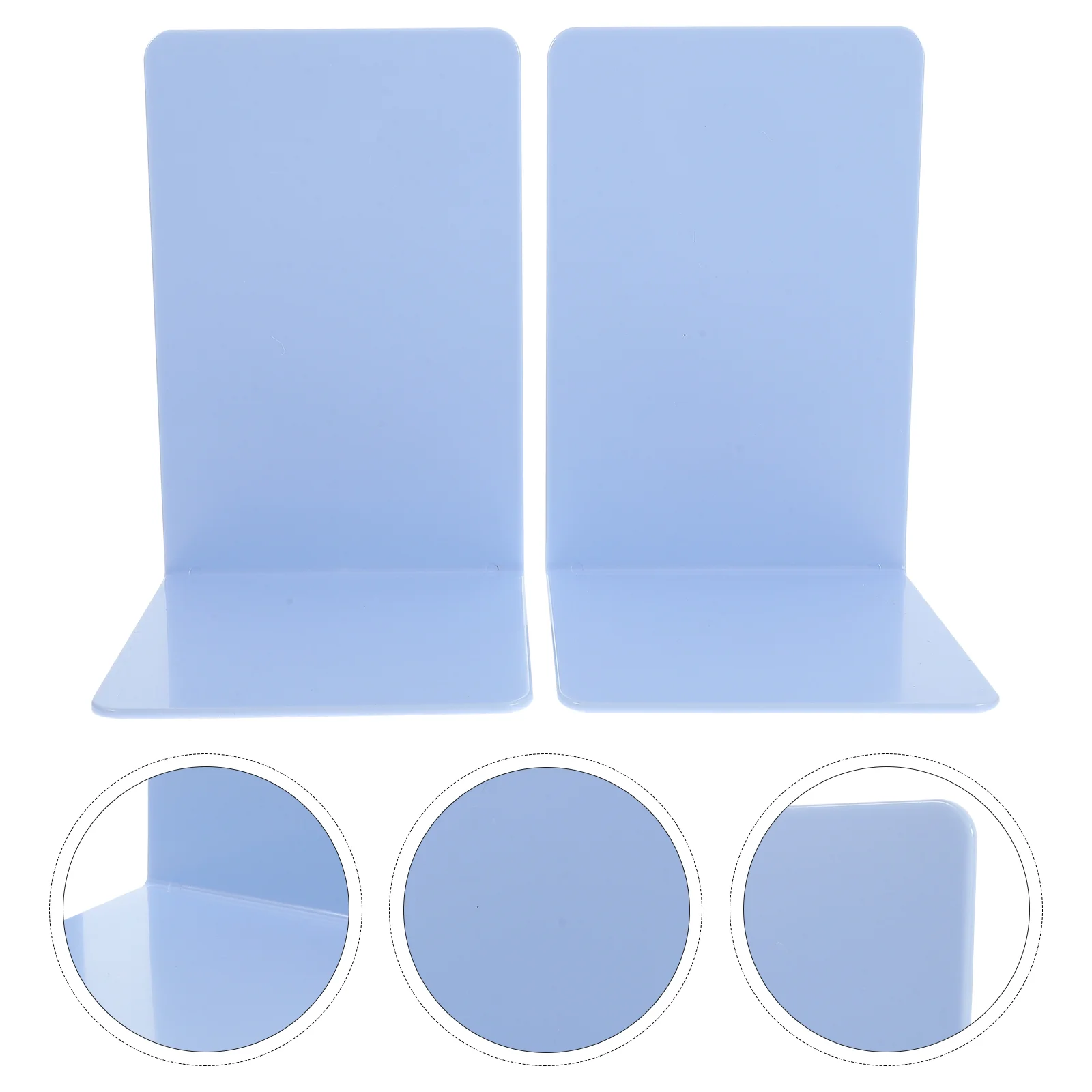 2 Pcs Desk Shelves Crafted Book Ends Books Desktop Holders File Organizer Plastic Pp Study Office Bookshelf
2 Pcs Desk Shelves Crafted Book Ends Books Desktop Holders File Organizer Plastic Pp Study Office Bookshelf