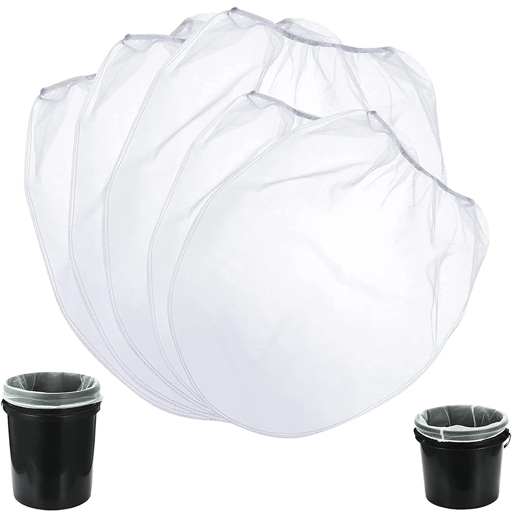 

30 Pieces Paint Strainer Bags 20Pcs 5 Gallon White Fine Mesh Filters Bag 10Pcs1 Gallon Paint Filter Bag for Paint