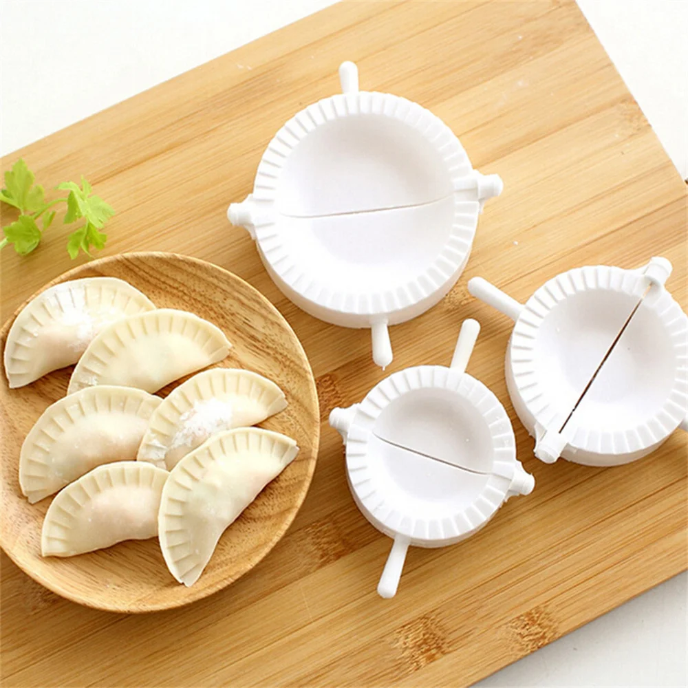 

Plastic Dumplings Tool Easy DIY Dumpling Mold Dough Press Ravioli Molds Cooking Pastry Chinese Food Jiaozi Maker Kitchen Tools
