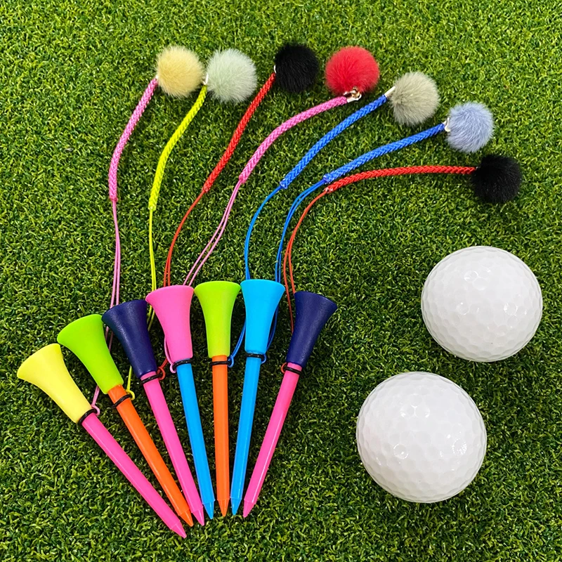 1Pc Golf Rubber Tees With Imitation Mink Fur Plush Balls&Handmade Rope Prevent Loss Different Colors Golf Ball Holder
1Pc Golf Rubber Tees With Imitation Mink Fur Plush Balls&Handmade Rope Prevent Loss Different Colors Golf Ball Holder