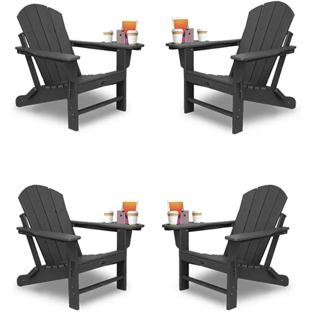 Folding Adirondack Chair 4 for Outdoor and Patio and Garden, Adirondack Chairs,Backyard Deck Chairs with Cup Holder Trays
Folding Adirondack Chair 4 for Outdoor and Patio and Garden, Adirondack Chairs,Backyard Deck Chairs with Cup Holder Trays