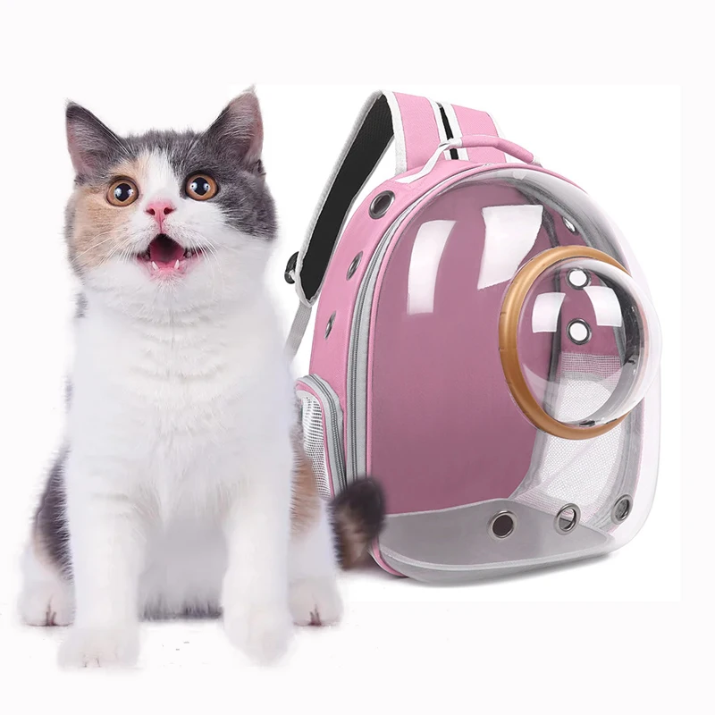 

Astronaut Space Capsule Transparent Bag Window Bubble Cat Travel Carrier Breathable Going Out Portable Dog Backpack Animal Items