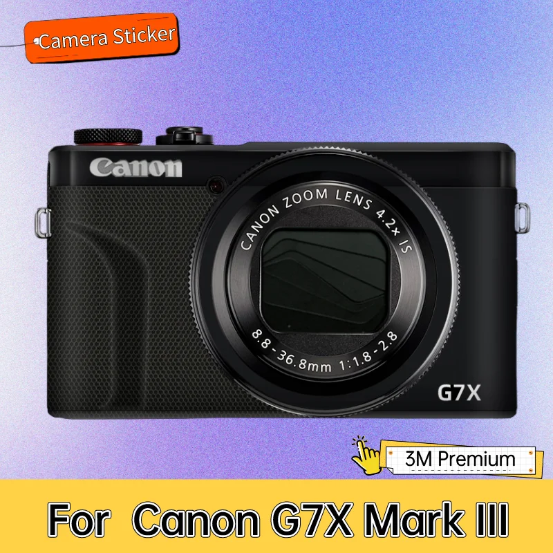 Защитная пленка для камеры Canon G7X Mark III, Виниловая пленка для защиты от царапин G7X3, G7X, mark3
Защитная пленка для камеры Canon G7X Mark III, Виниловая пленка для защиты от царапин G7X3, G7X, mark3