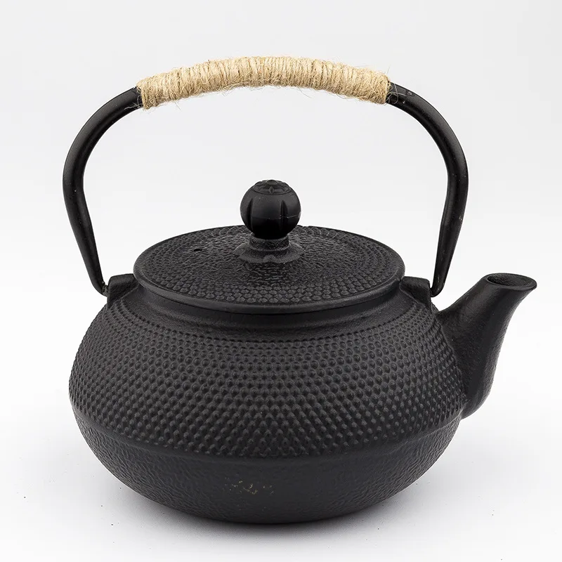 

800ml Japanese Cast Iron Teapot Iron Kettle Tetsubin Teapot Comes With Strainer Flower Tea Set Decoration Ornament