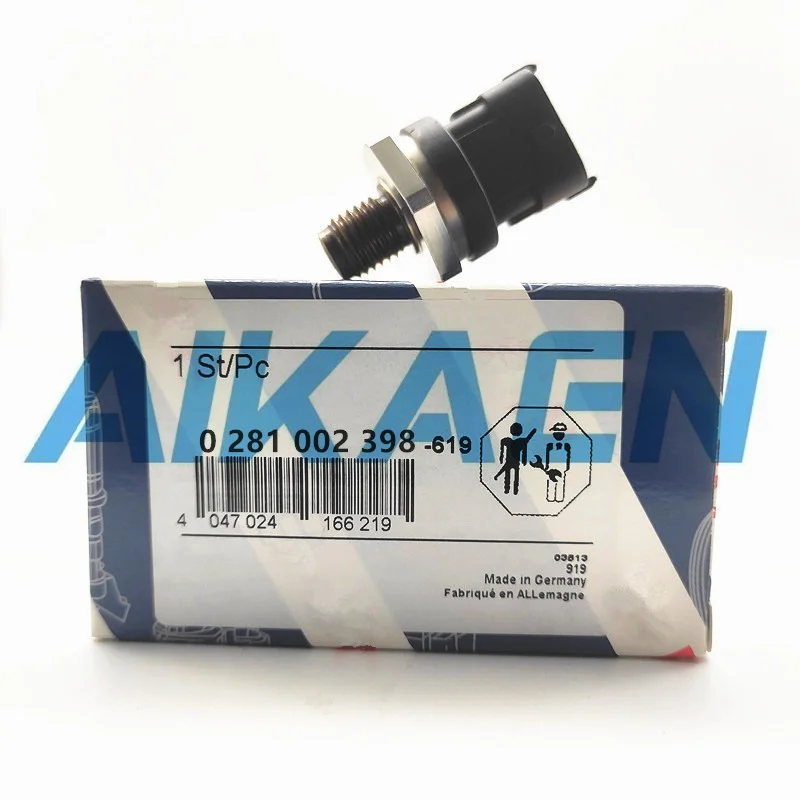 

0281002398 with Original box Fuel Rail Pressure Sensor Common Regulator OEM 0281002398/0281002964