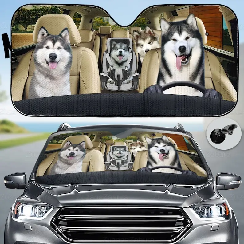 Солнцезащитный козырек для семейного автомобиля Husky, украшение для автомобиля Husky, солнцезащитный козырек для автомобиля Husky, лобовое стекло для автомобиля Husky Lover,
Солнцезащитный козырек для семейного автомобиля Husky, украшение для автомобиля Husky, солнцезащитный козырек для автомобиля Husky, лобовое стекло для автомобиля Husky Lover,