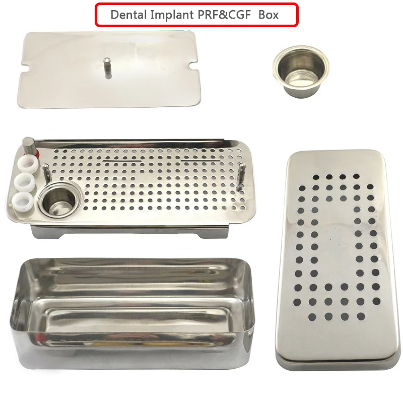 1Set Dental Implant PRF Box Platelet Rich Fibrin Case For Centrifuge CGF GRF Dental Implant Membrane Surgery Bone Instrument
1Set Dental Implant PRF Box Platelet Rich Fibrin Case For Centrifuge CGF GRF Dental Implant Membrane Surgery Bone Instrument