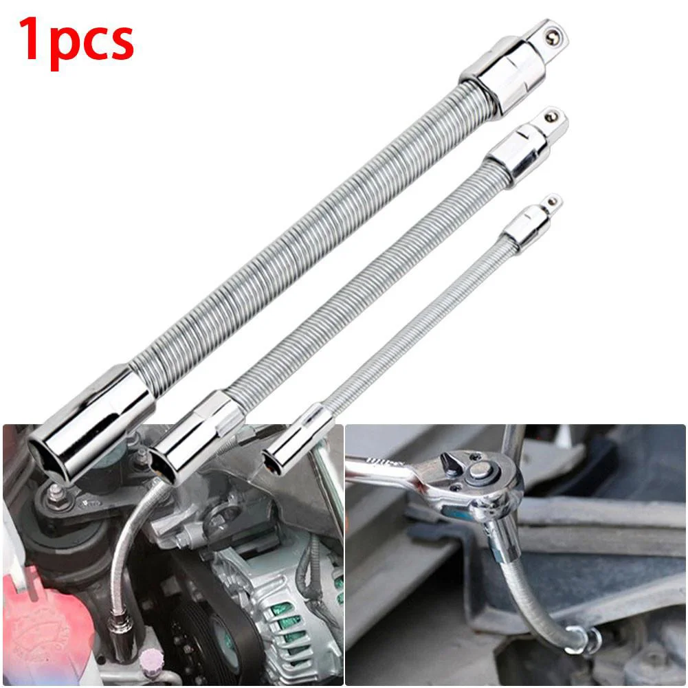 1pc 1/2" 3/8" 1/4" Flexible Socket Extension Rod Adapter Driver Ratchet Wrench Combination Socket Wrench Repair Tools Hand Tools
1pc 1/2" 3/8" 1/4" Flexible Socket Extension Rod Adapter Driver Ratchet Wrench Combination Socket Wrench Repair Tools Hand Tools