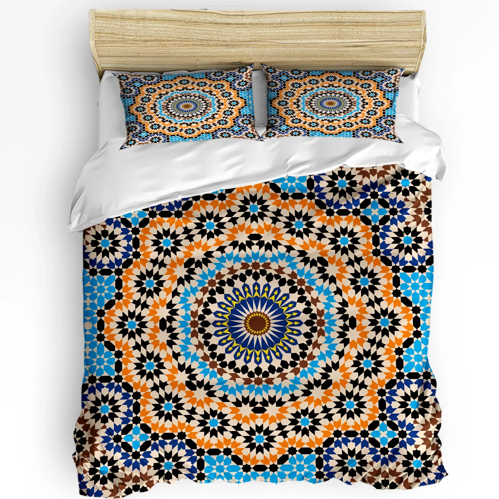Morocco Flowers Geometric Figures 3pcs Bedding Set For Bedroom Double Bed Home Textile Duvet Cover Quilt Cover Pillowcase
Morocco Flowers Geometric Figures 3pcs Bedding Set For Bedroom Double Bed Home Textile Duvet Cover Quilt Cover Pillowcase