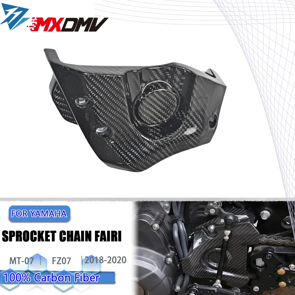 For YAMAHA MT-07 MT07 FZ07 FZ-07 2018 -2022 3k Carbon Fiber sprocket engine side cover fairing Case Guard Protector
For YAMAHA MT-07 MT07 FZ07 FZ-07 2018 -2022 3k Carbon Fiber sprocket engine side cover fairing Case Guard Protector