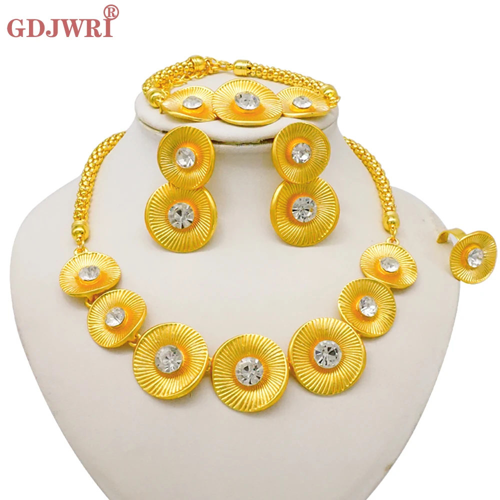 Luxury Gold Color Double Layered Necklace Jewelry Sets For Women African Water Drop Crystal Jewellery Indian Set Gifts 13 Mallzona Scaf1ab9aea624c848138be71674844e8z Luxury Gold Color Double Layered Necklace Jewelry Sets For Women African Water Drop Crystal Jewellery Indian Set Gifts Mallzona