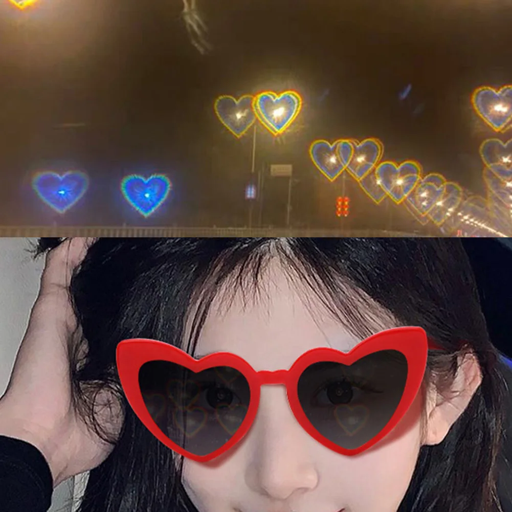 Fashion Sunglasses Love Special Effects Glasses Watch The Lights Change To Heart At Night Diffraction Eyewear Party Sunglasses
Fashion Sunglasses Love Special Effects Glasses Watch The Lights Change To Heart At Night Diffraction Eyewear Party Sunglasses