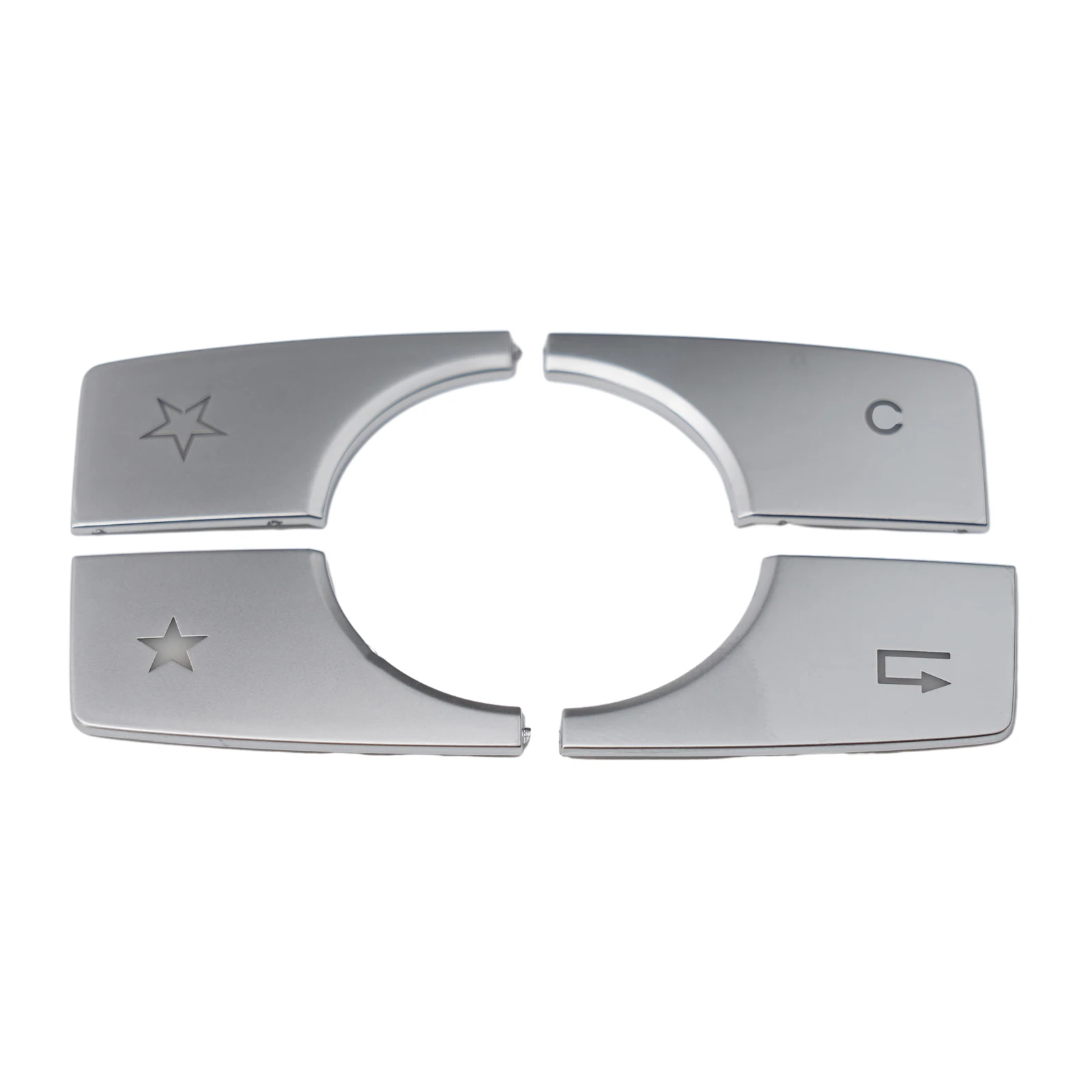 Premium Center Console Multimedia Button Covers for E Class W212 1015 Stylish Silver Design 6 Pieces
Premium Center Console Multimedia Button Covers for E Class W212 1015 Stylish Silver Design 6 Pieces