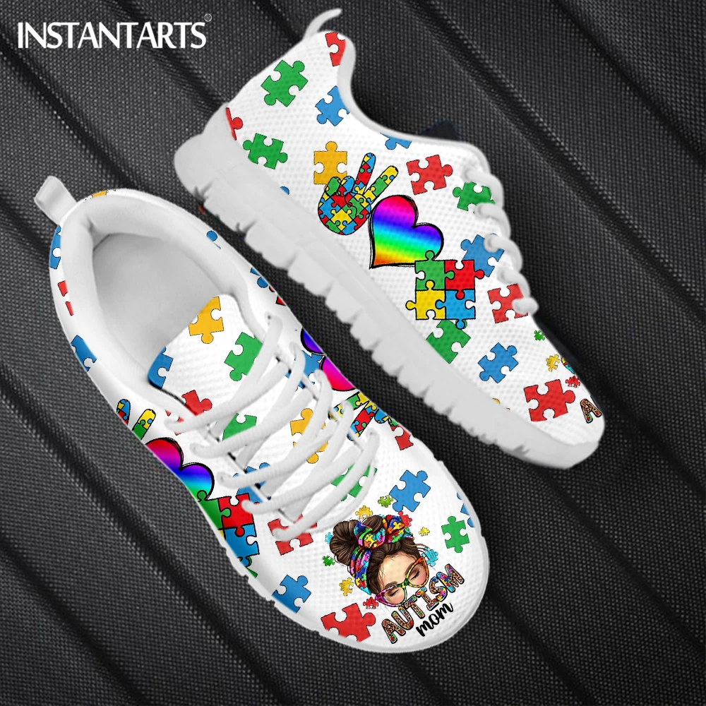 Women's Autism Mom Sneakers Comfortable Round Toe Loose Flat Shoes Awareness Cancer Print Running Shoes Shock Absorption Walking
Women's Autism Mom Sneakers Comfortable Round Toe Loose Flat Shoes Awareness Cancer Print Running Shoes Shock Absorption Walking