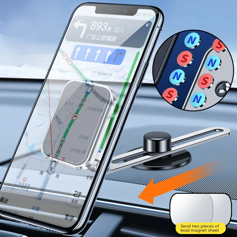 Universal Suspension Magnetic Car Phone Brackets 360 Degree Rotating Adjustable Foldable Holders Magsafe GPS Mount Black Silver
Universal Suspension Magnetic Car Phone Brackets 360 Degree Rotating Adjustable Foldable Holders Magsafe GPS Mount Black Silver