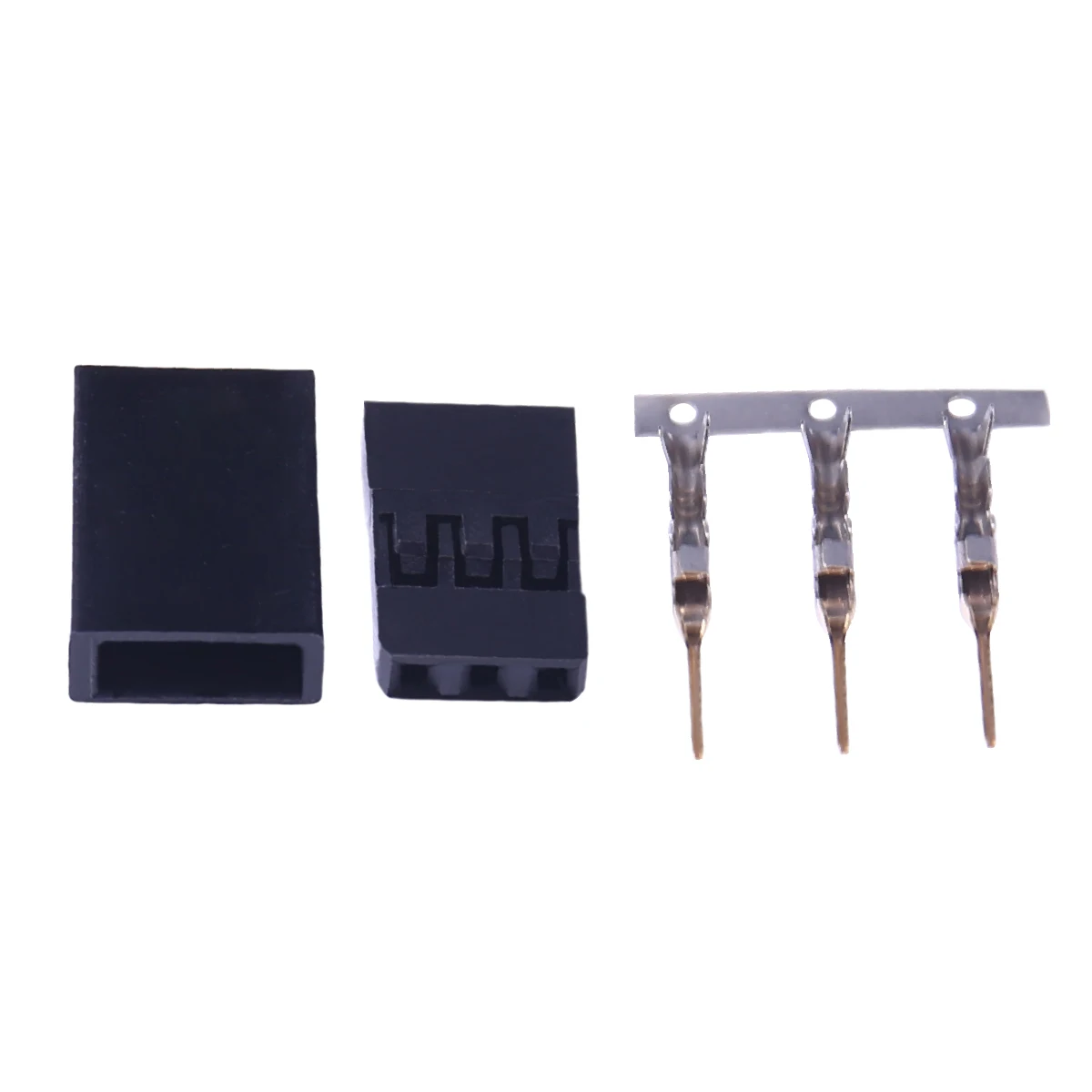 Shop Generic 10 Sets DIY 3 Pin Servo Plug Set Female Male Connector
