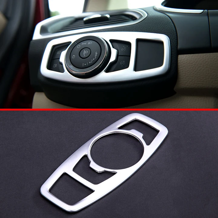 ABS Pearl Chrome Head Light Switch Control Trim Cover For Ford Edge 2016 2017 Car Accessories Stickers W4
ABS Pearl Chrome Head Light Switch Control Trim Cover For Ford Edge 2016 2017 Car Accessories Stickers W4